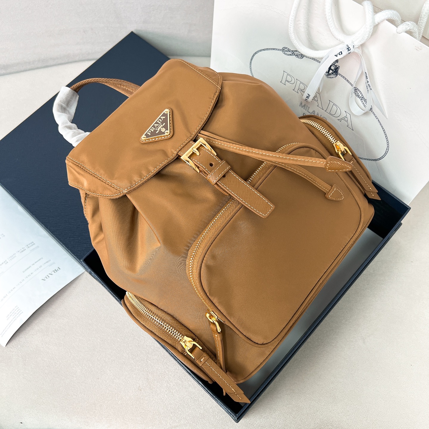 프라다 리나일론 백팩 1BZ081 24.5x29x12cm