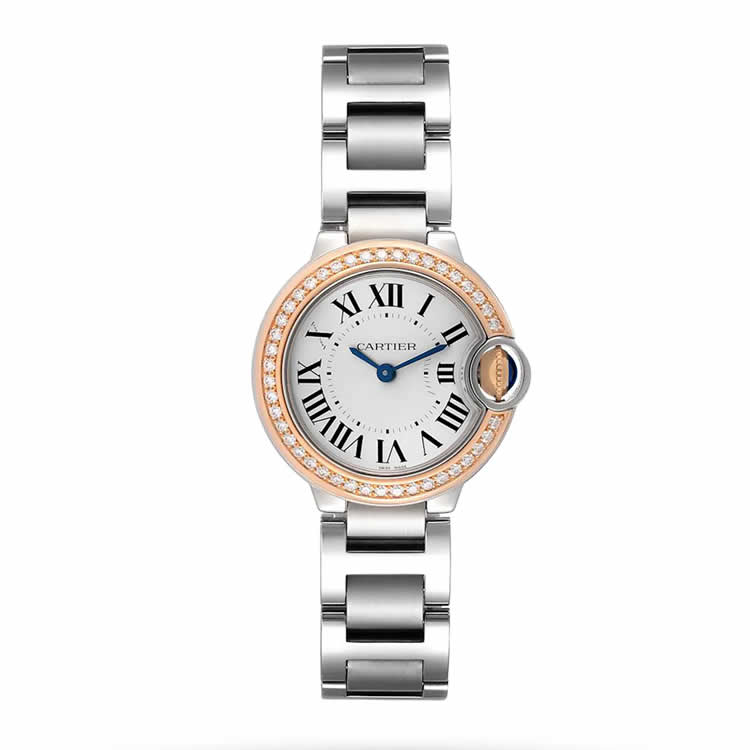 AF | 쿼츠 무브먼트 l 28mm l  까르띠에 워치 발롱 블루WE902079