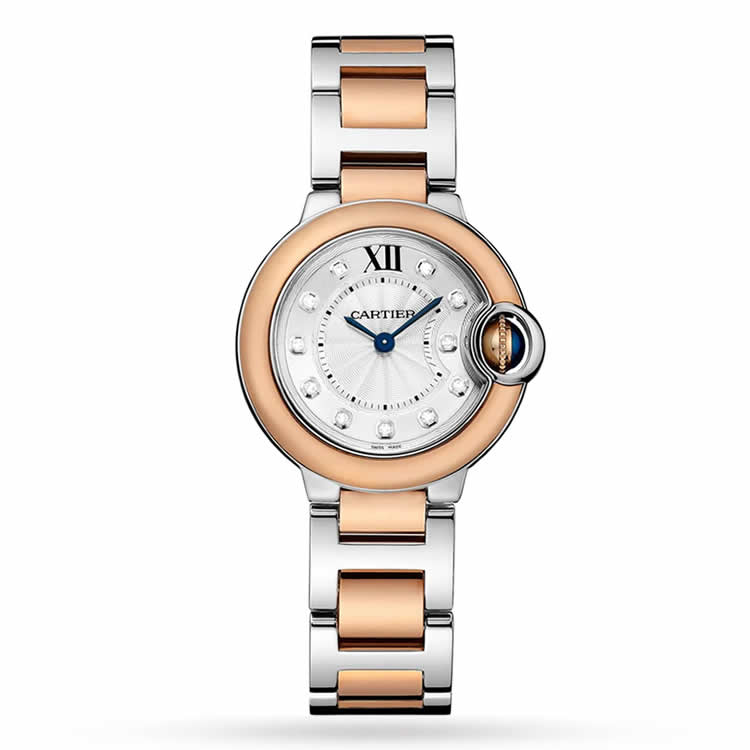 AF | 쿼츠 무브먼트 l 28mm l  까르띠에 워치 발롱 블루W3BB0026