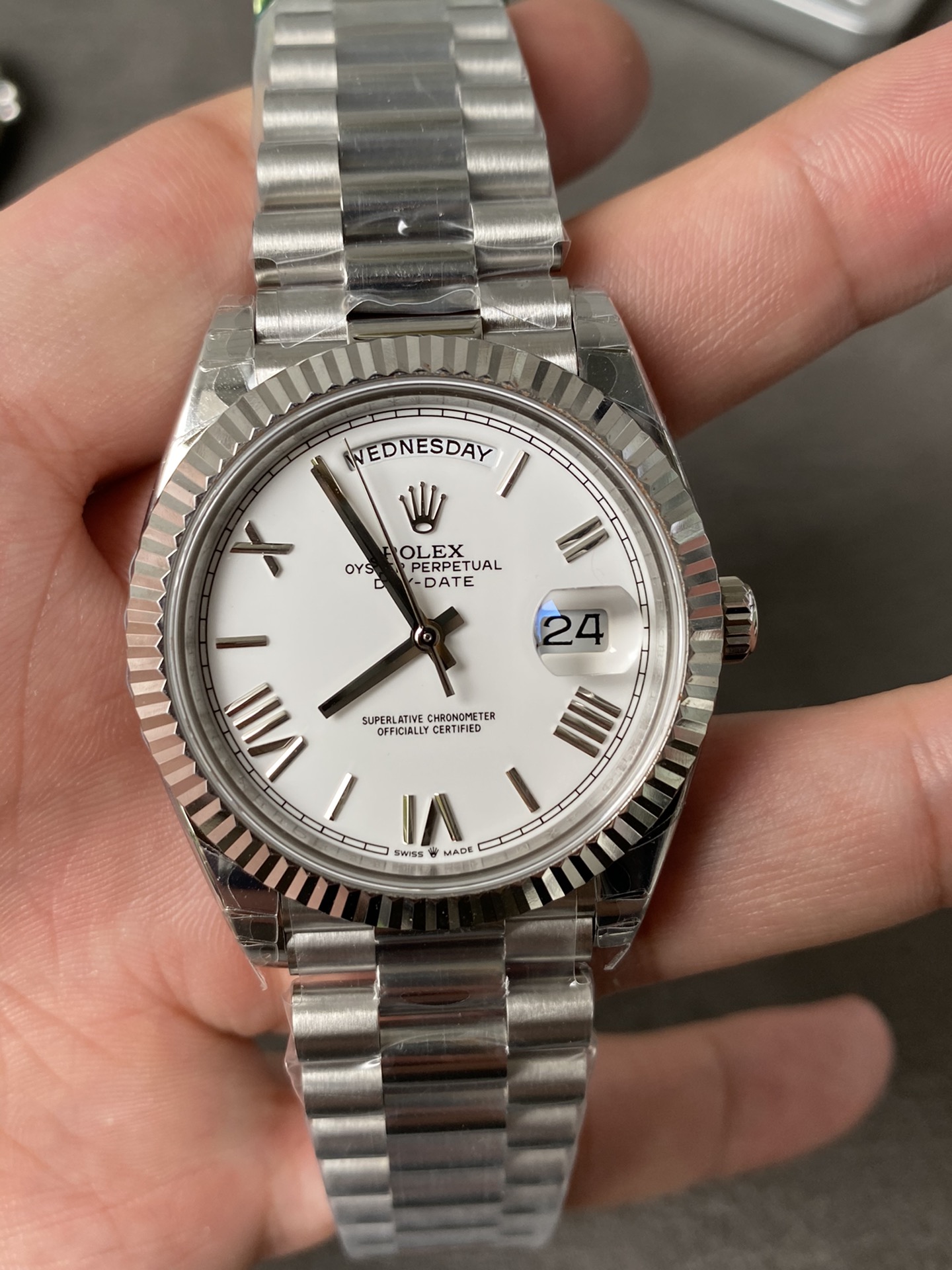 GS | 3255 무브먼트 | 40mm | 데이데이트 Day-date 158g