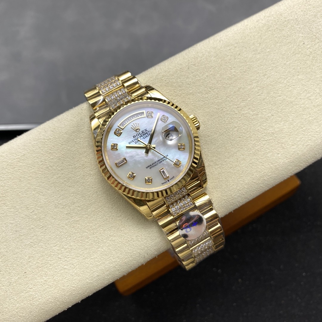 8+ | 3255 무브먼트 | 36mm | 데이데이트 Day-date 147g