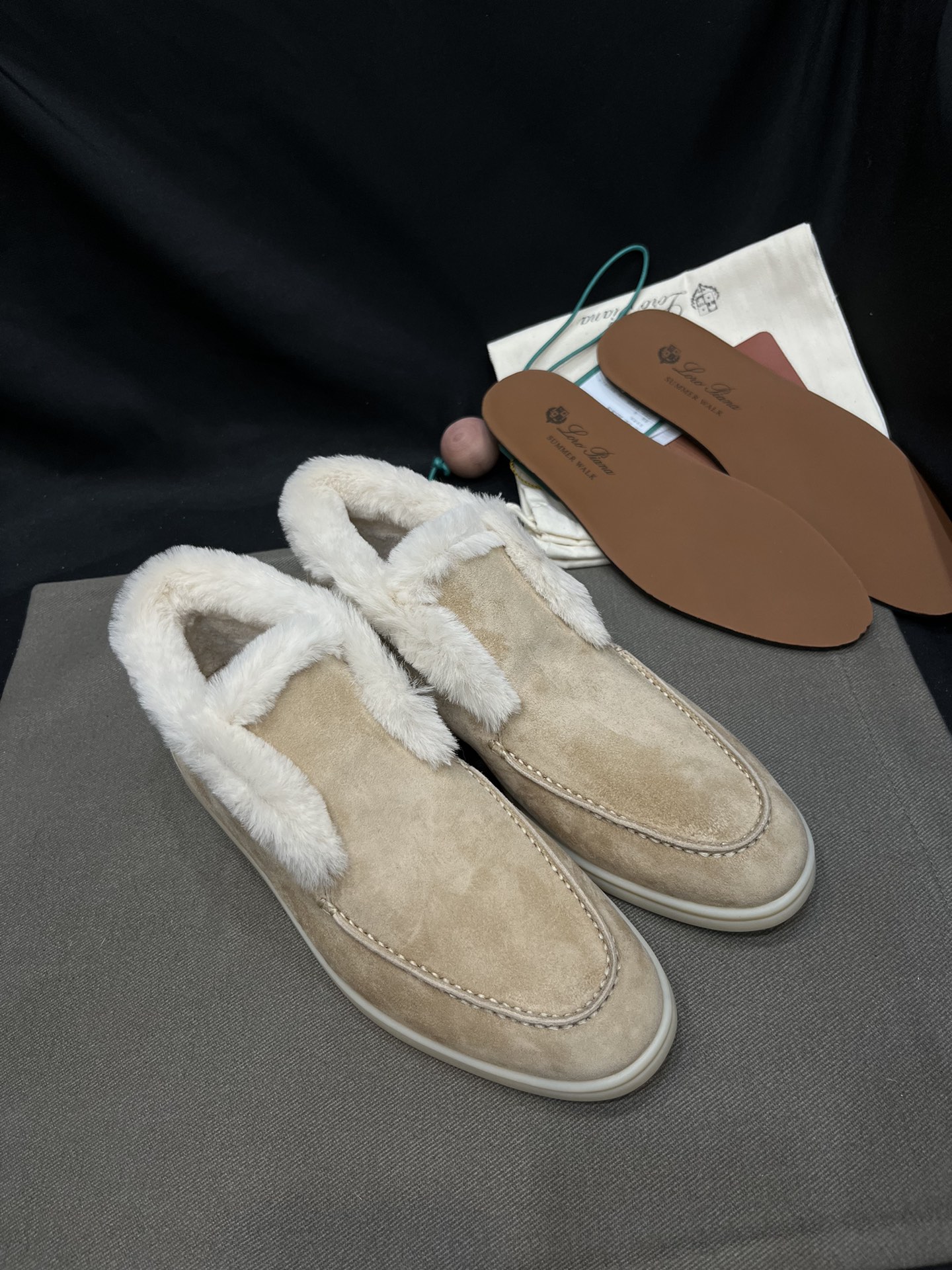 Loro Piana - Santoni Suede ankle boots