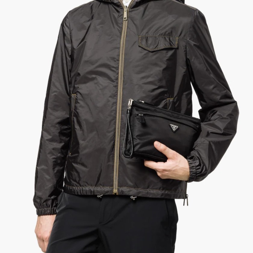 프라다 나일론 클러치백 2NH007 28*18cm