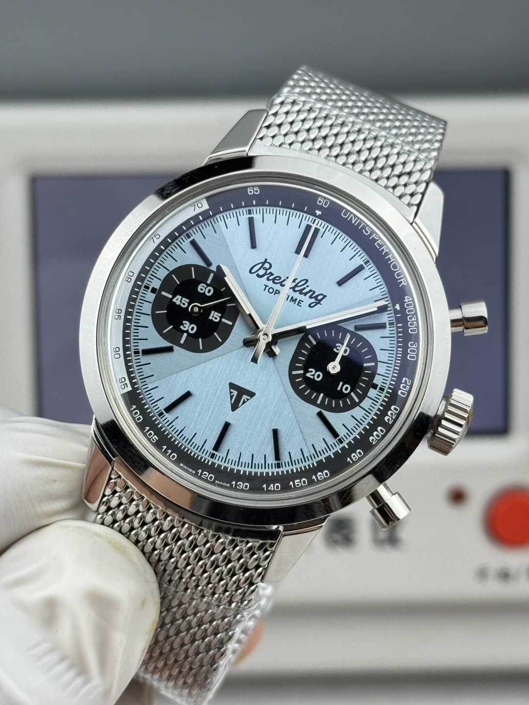 BLS l 7750 l  41mm l 브라이틀링 탑 타임  B01 Deus