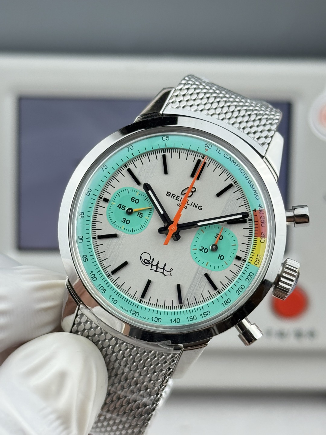 BLS l 7750 l  41mm l 브라이틀링 탑 타임  B01 Deus