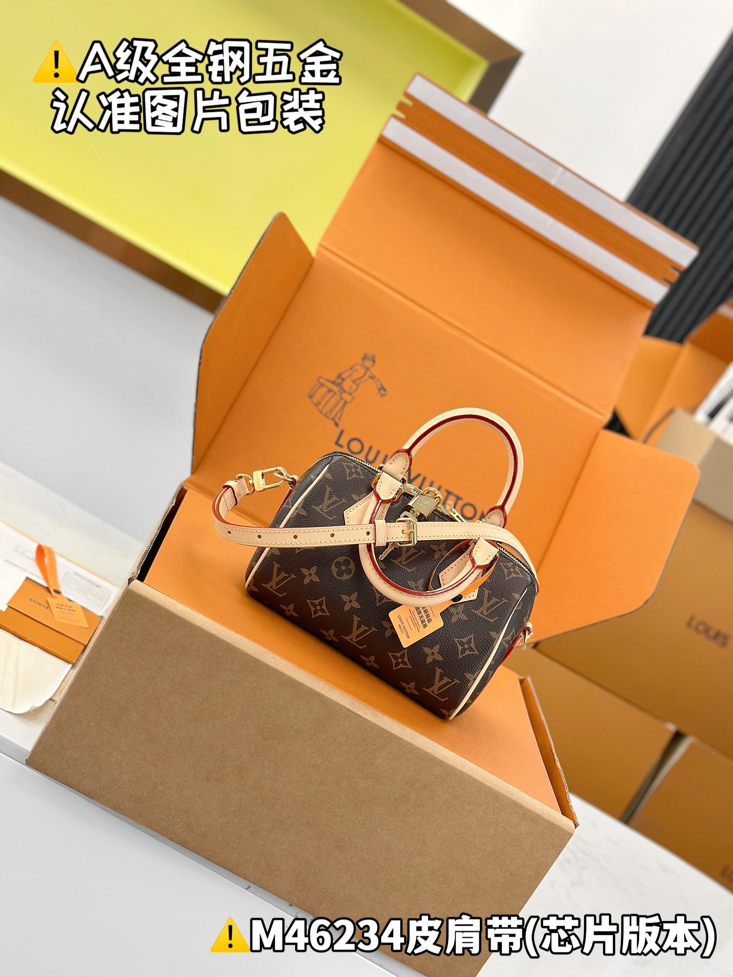 루이비통 스피디 반둘리에 20 백 M46234