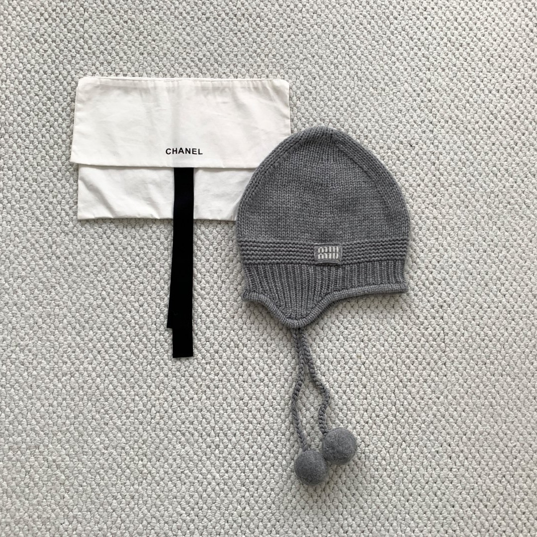 미우미우 캐시미어 모자 5HC324