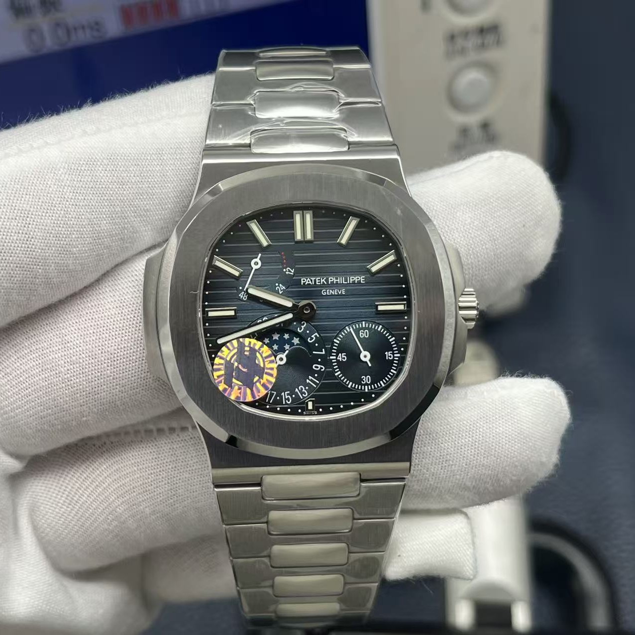 ZF l cal:240 무브먼트 l 40mm l 파텍 필립 노틸러스 5712