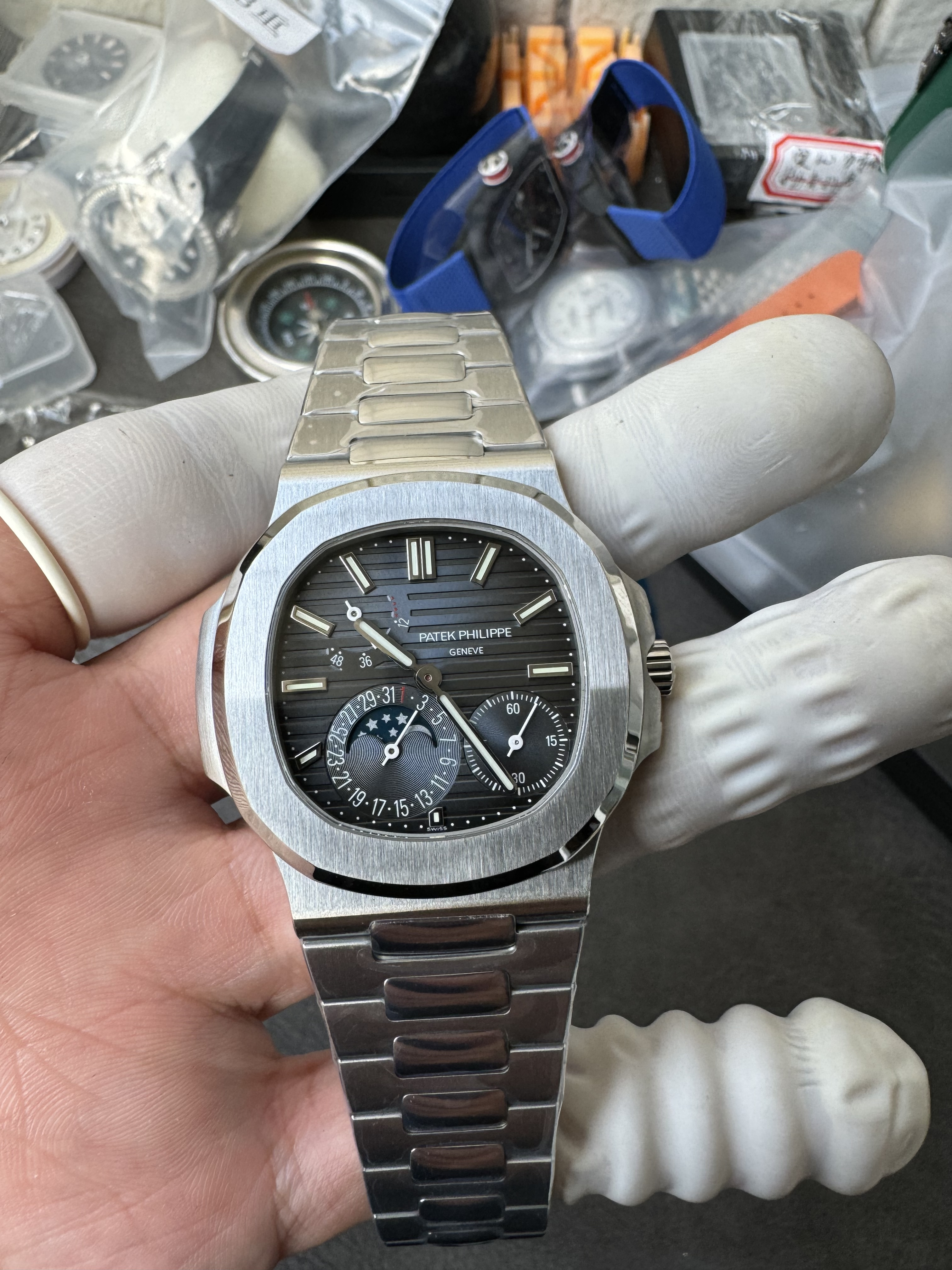 PPF l cal:240 무브먼트 l 40mm l 파텍 필립 노틸러스 5712   V3