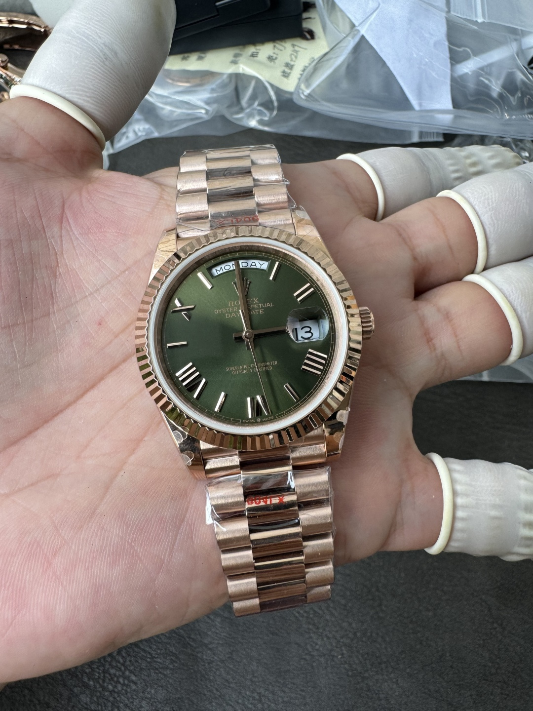 GM l 2836무브먼트 l 40mm l 데이데이트 Day-date 182g