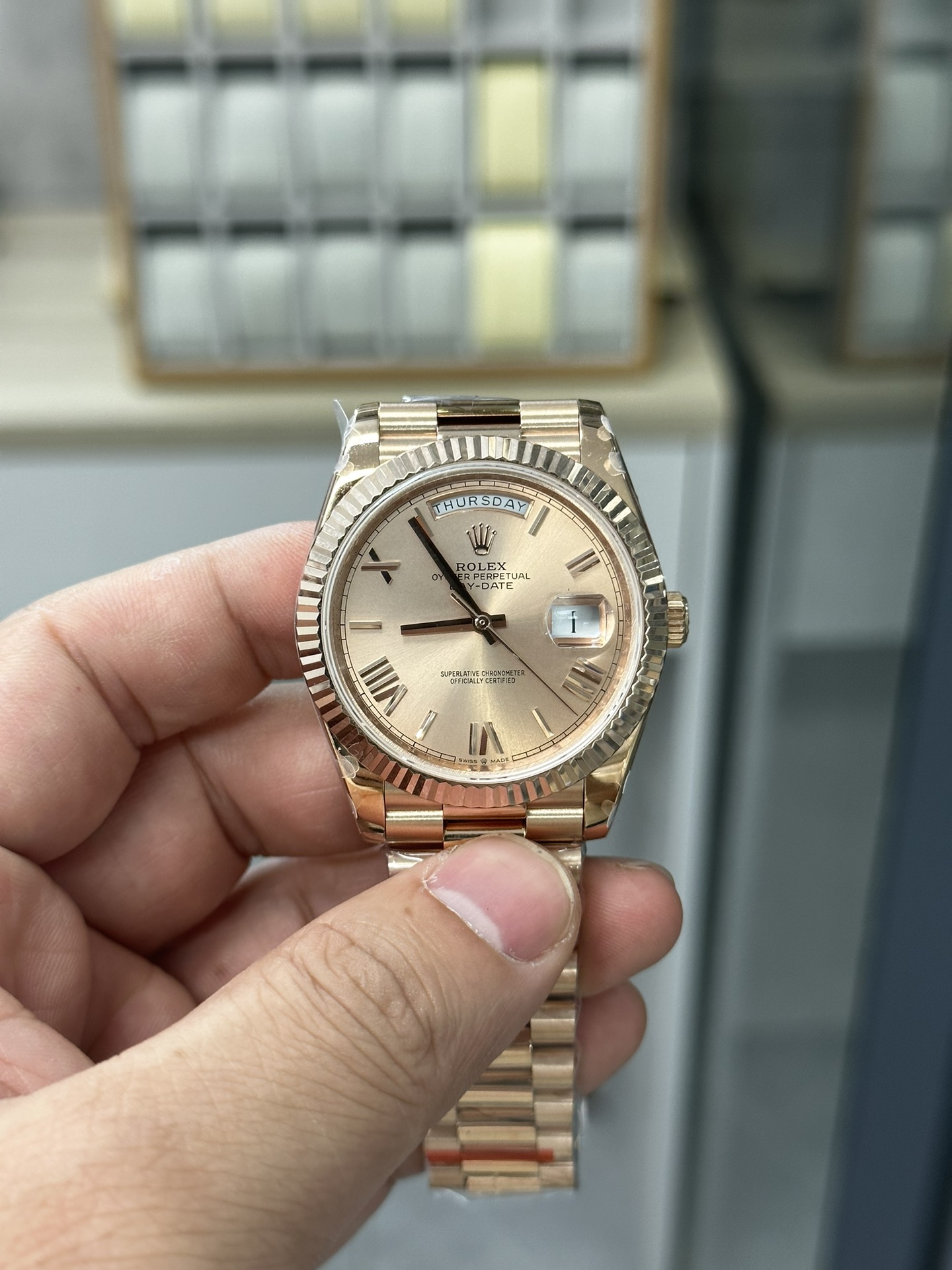 GM l 2836무브먼트 l 40mm l 데이데이트 Day-date 178g