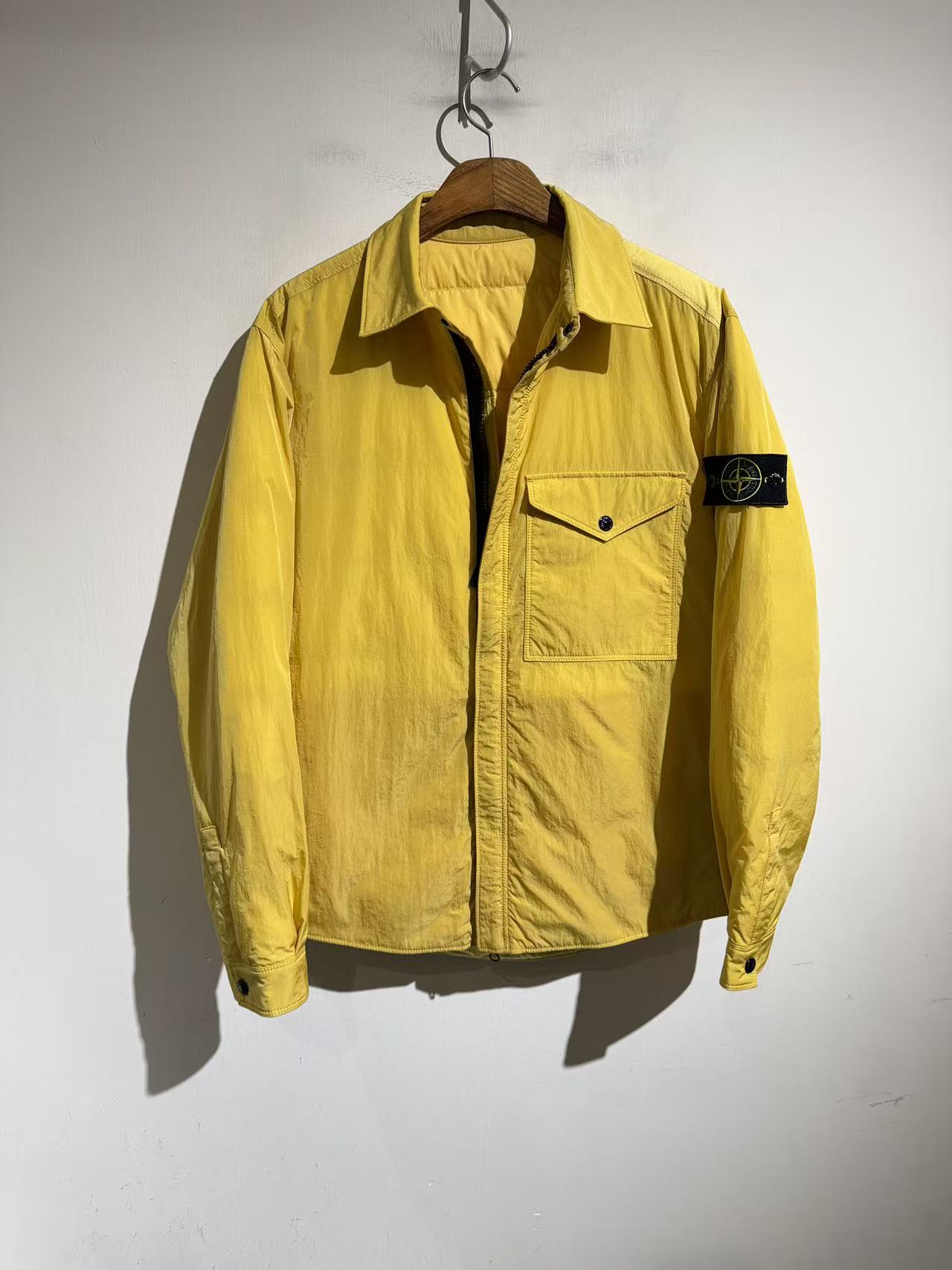 스톤아일랜드 프리마로프트 TC 셔츠 자켓 8115Q0123