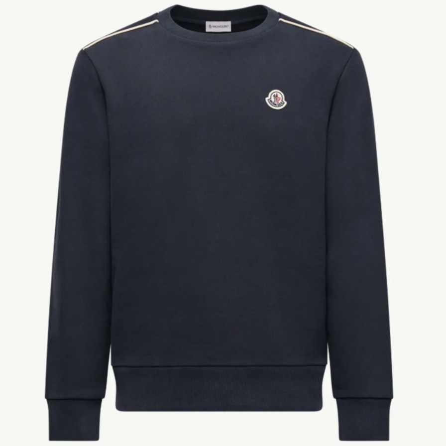 Moncler 로고 아플리케 스웨트셔츠