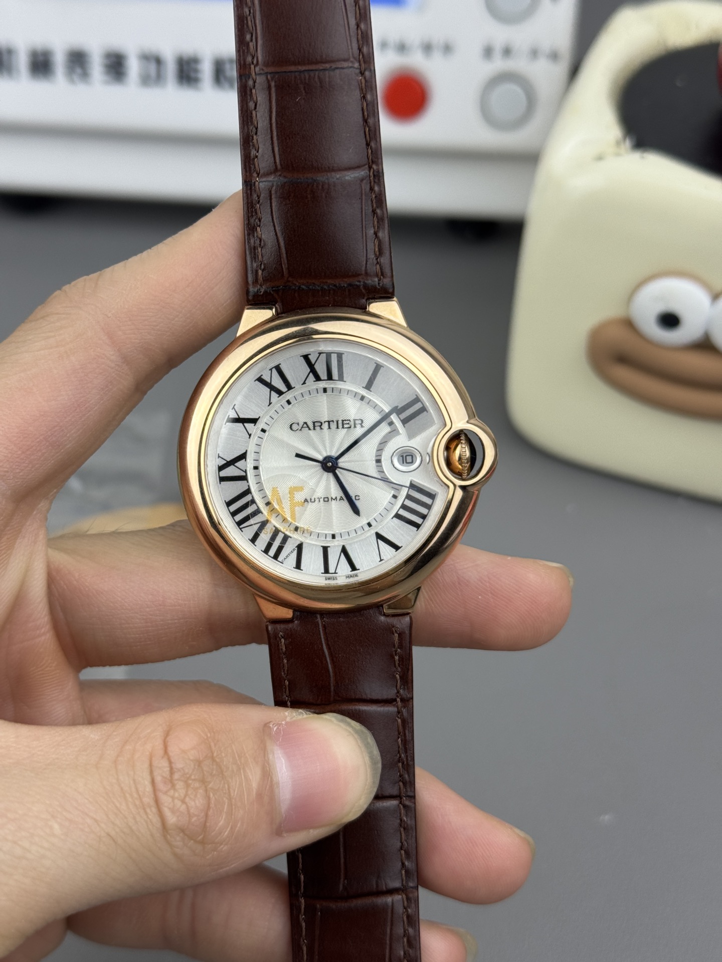 AF | 2824 무브먼트 l 42mm l 까르띠에 워치 발롱 블루