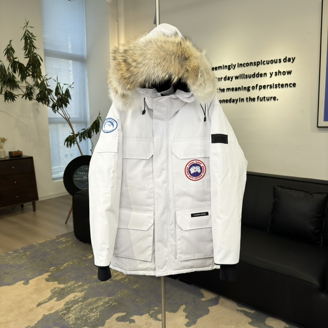 Canada Goose Expedition 후드 파카 재킷