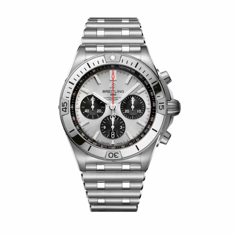 BLS l 7750 l 42mm l 브라이트 링 크로노 매트 B01 AB0134101K1S1