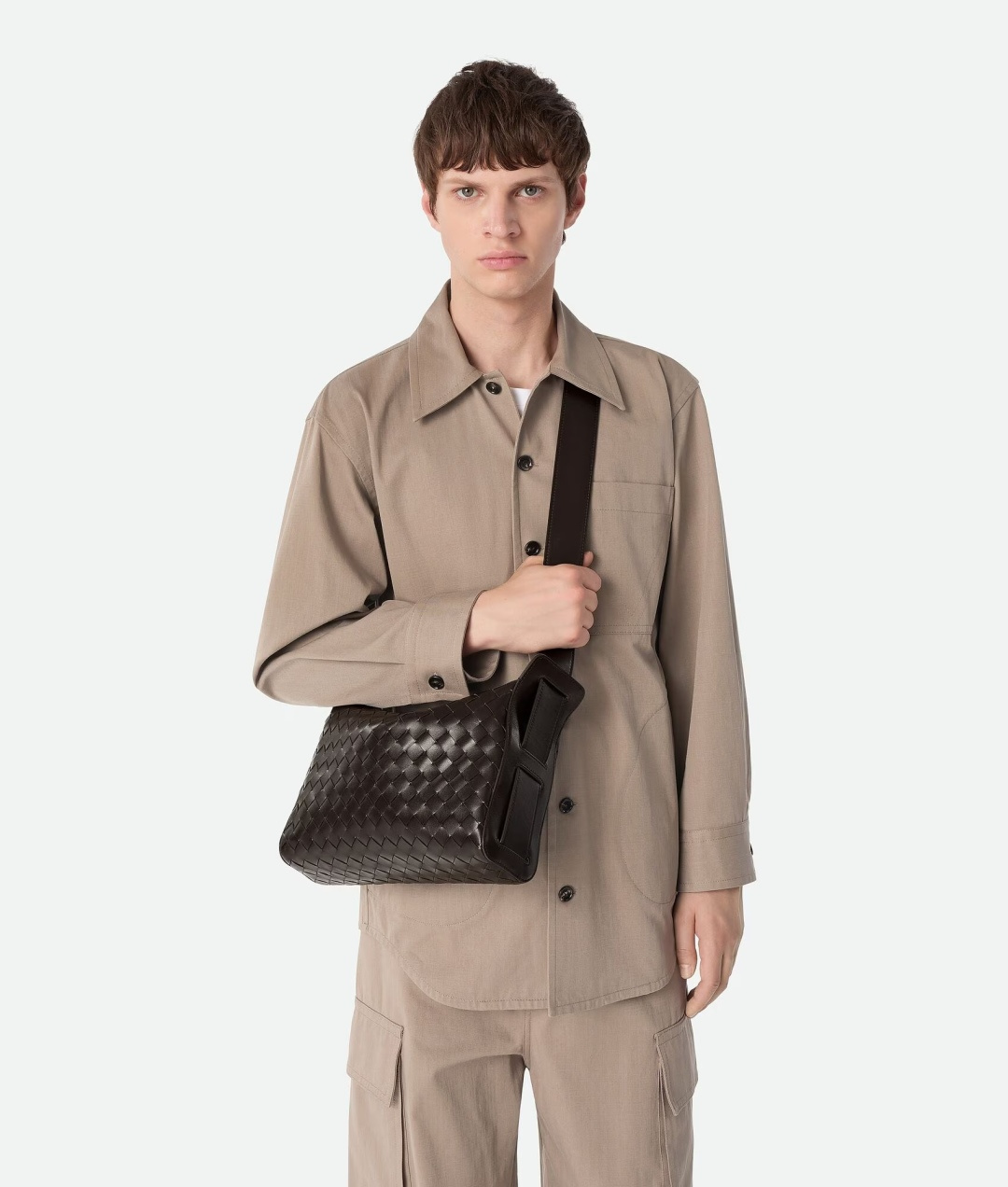 보테가베네타 트라이베카 탑 핸들 백 836016 30.5*20*9cm