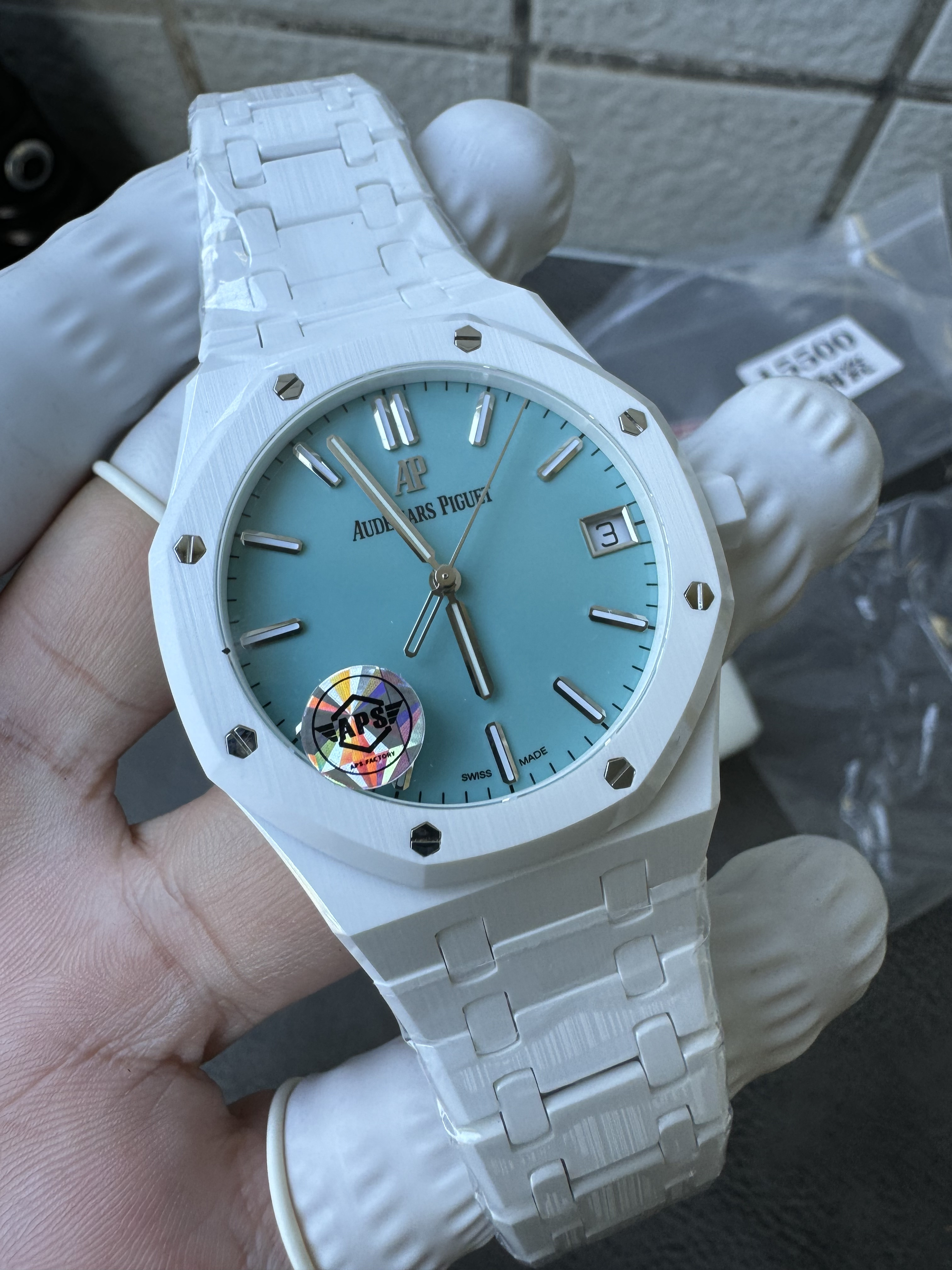 APS | 4302 무브먼트｜오데마 피게 로열오크 15500 세라믹 