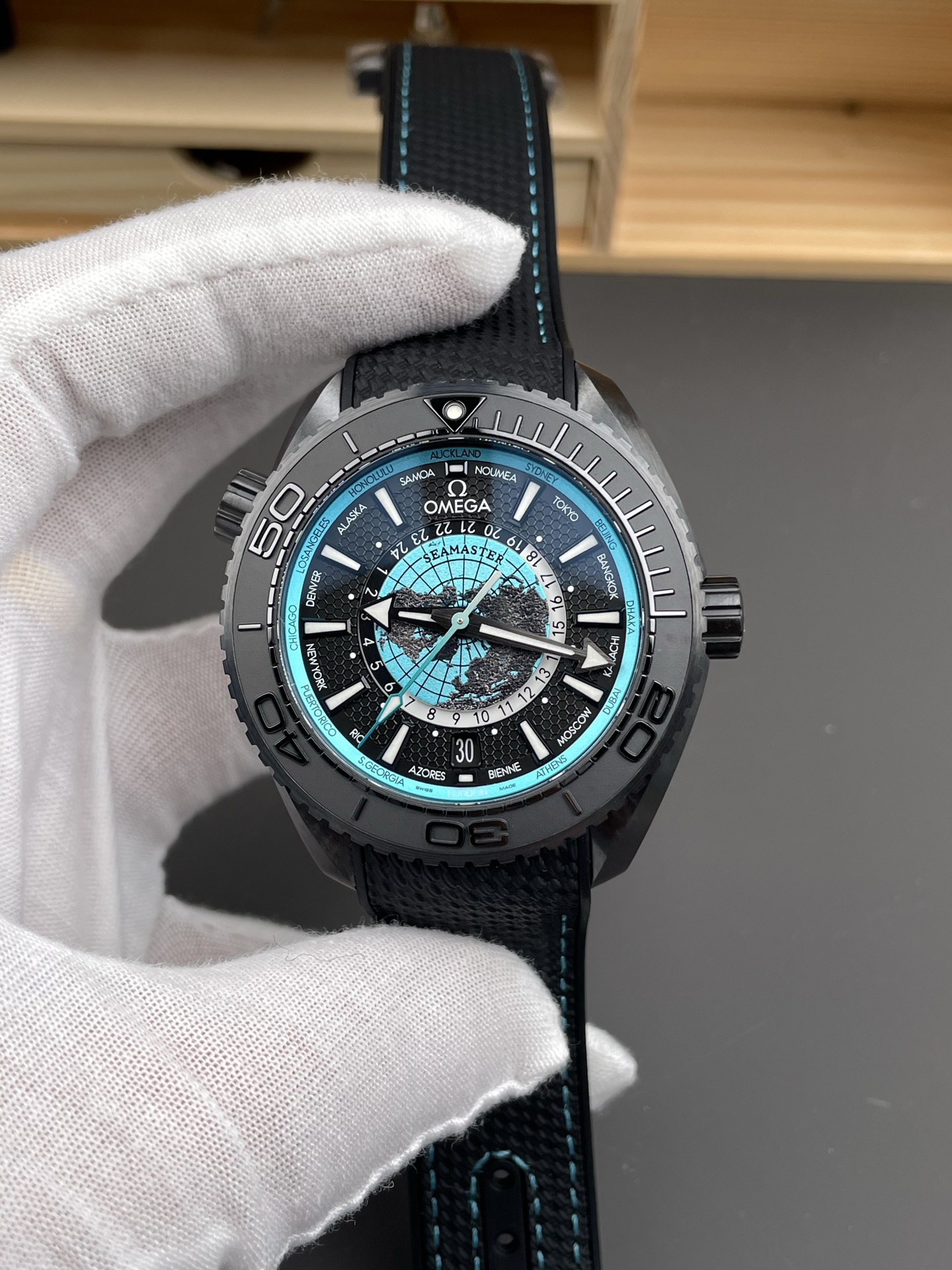 VS l 8938무브먼트 l 45.5mm l 씨마스터 플래닛 오션 600M