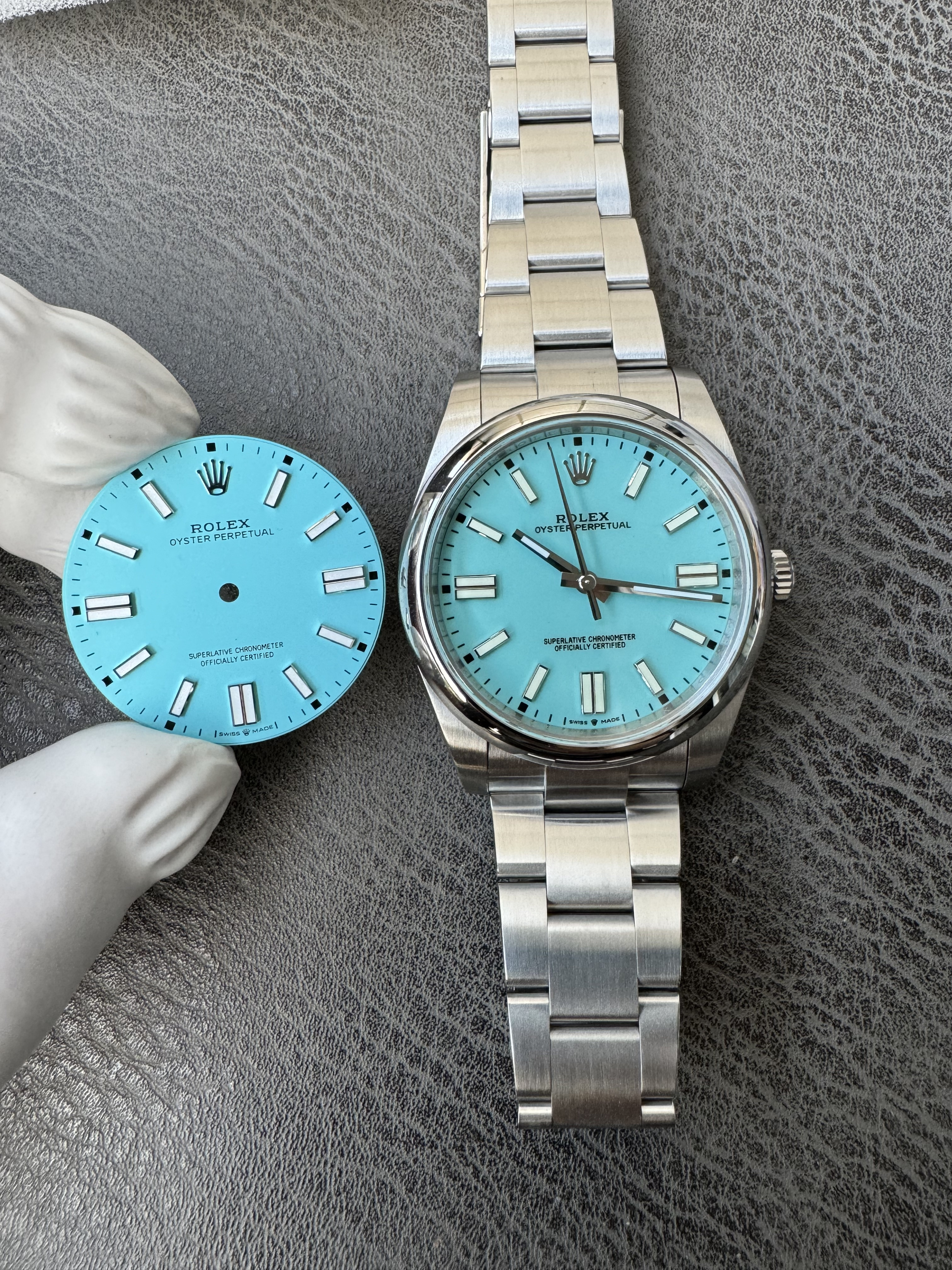 롤렉스 OP 대용 다이얼