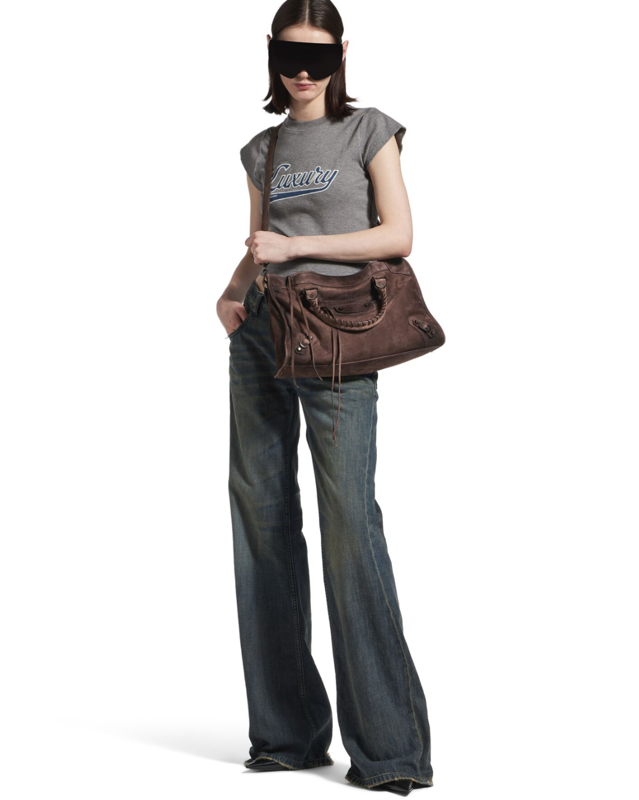 발렌시아가 Le City 미디움 38 x 23.4 x 15 cm