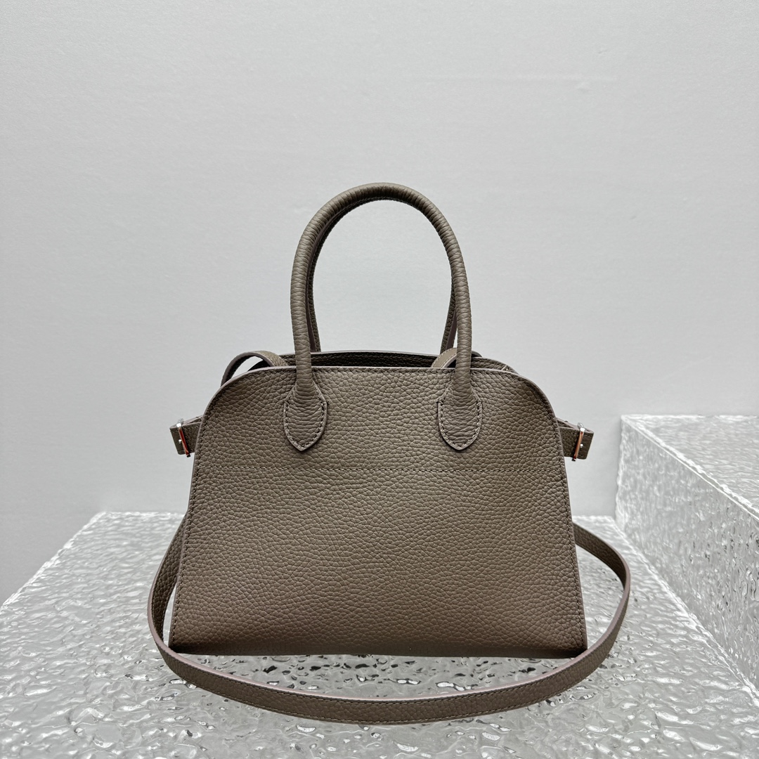 THE  ROW Margaux 10  가죽 백 26x17.5x21cm