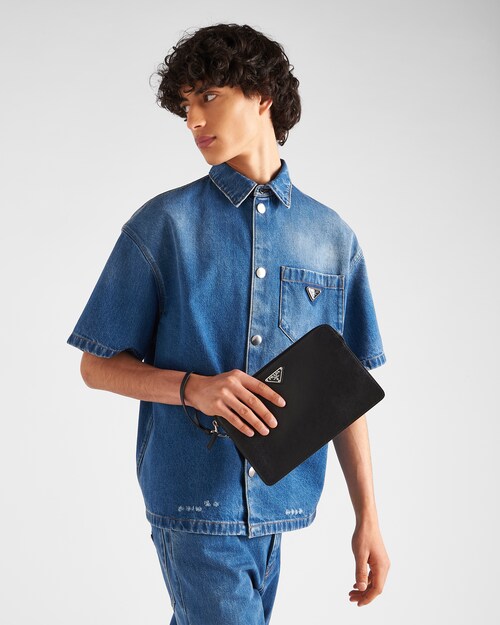 프라다 사피아노 클러치백 파우치 2VF056  17*5*26.5cm